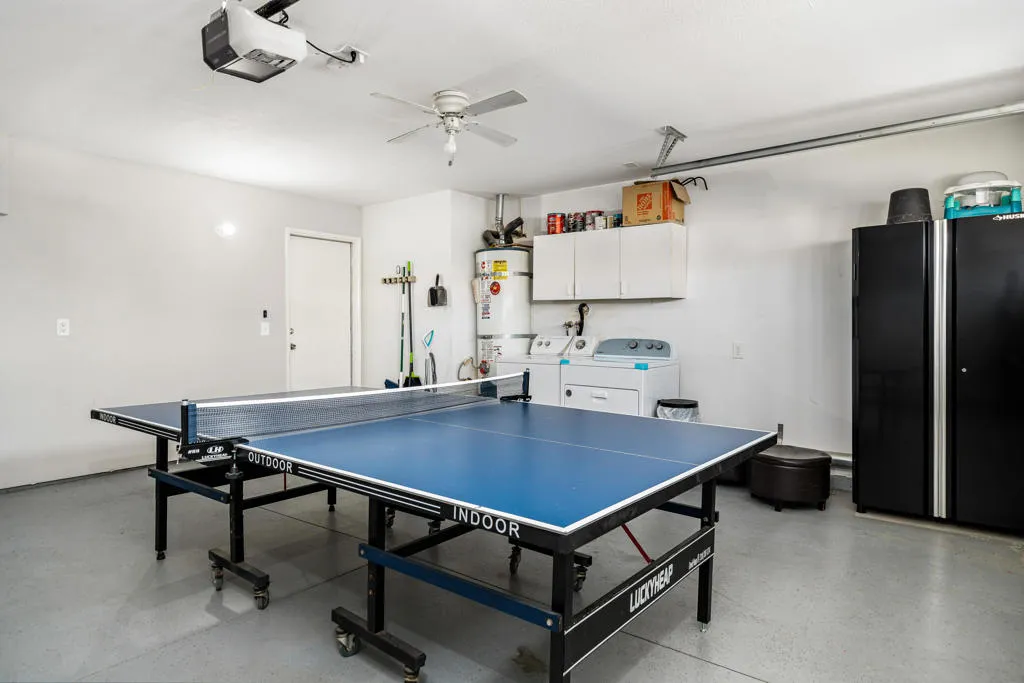 2 Car Garage With Washer & Dryer And
