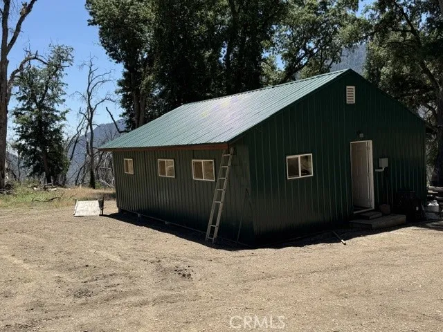 Cabin as you pull in