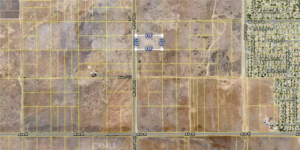 0 W 70th St West & Ave J10, Lancaster, California 93536