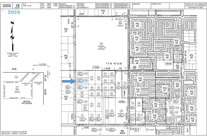 0 W 70th St West & Ave J10, Lancaster, California 93536