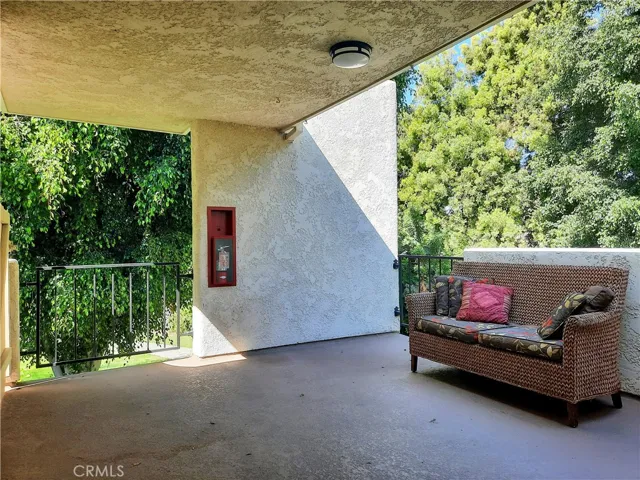 Private patio