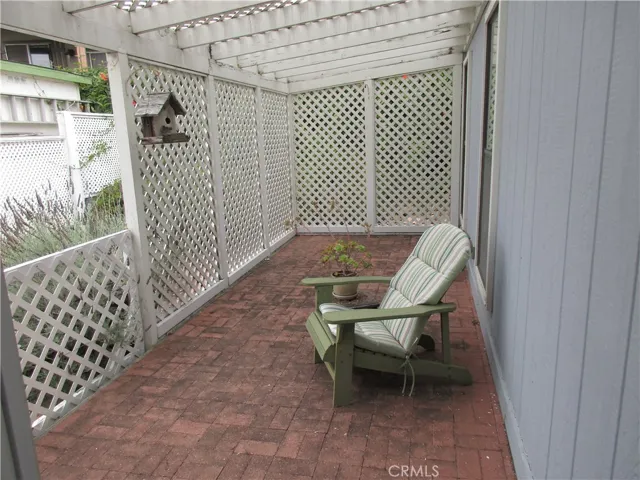Side Patio off Sun Room