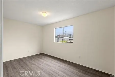 This bedroom is ready for you to make your own!