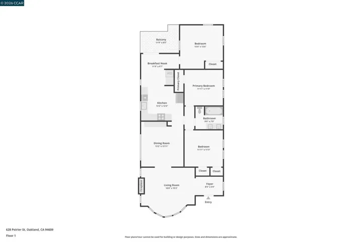 628 Poirier St, Oakland, California 94609