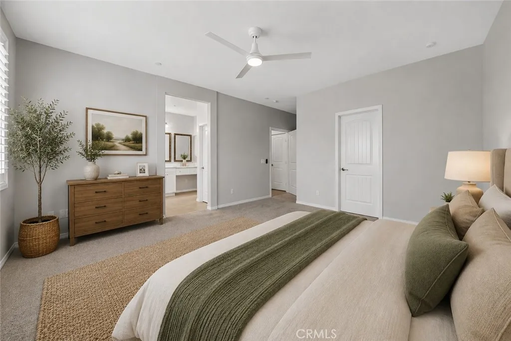 Private Primary Suite - Digitally Staged