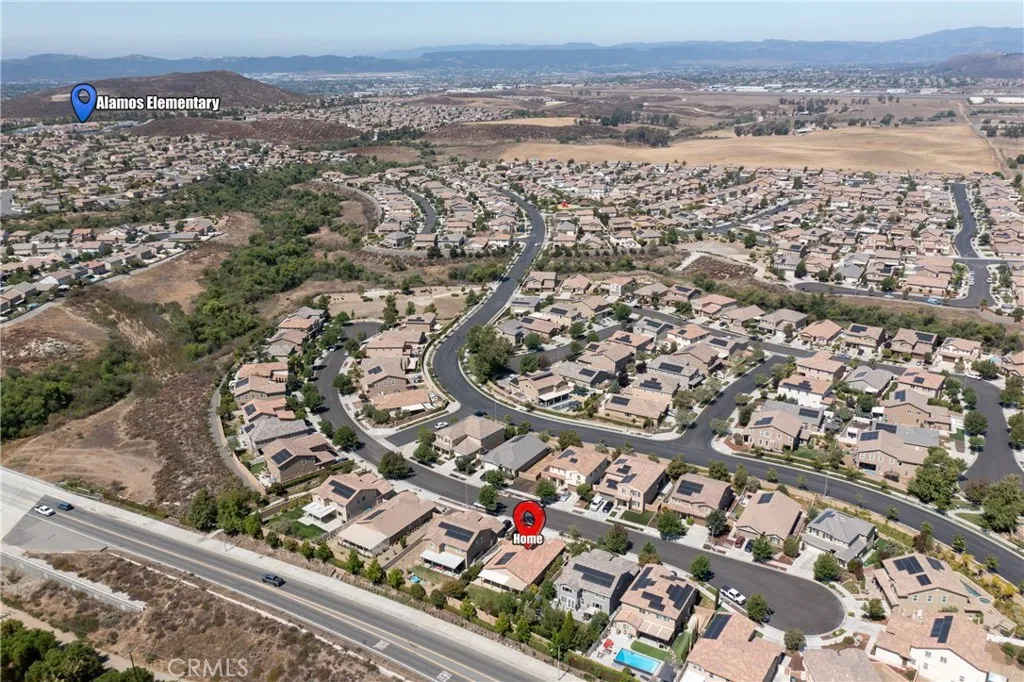 Aerial View Of Neighborhood Location