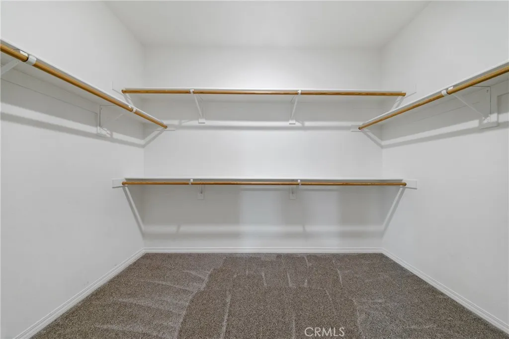 Spacious Walk-In Closet