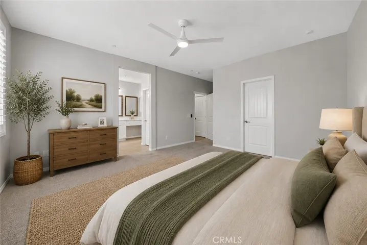 Private Primary Suite - Digitally Staged