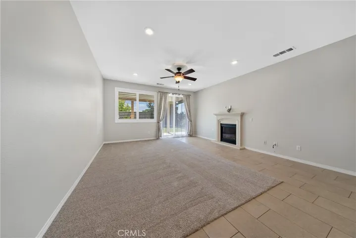 Family Room With Fireplace