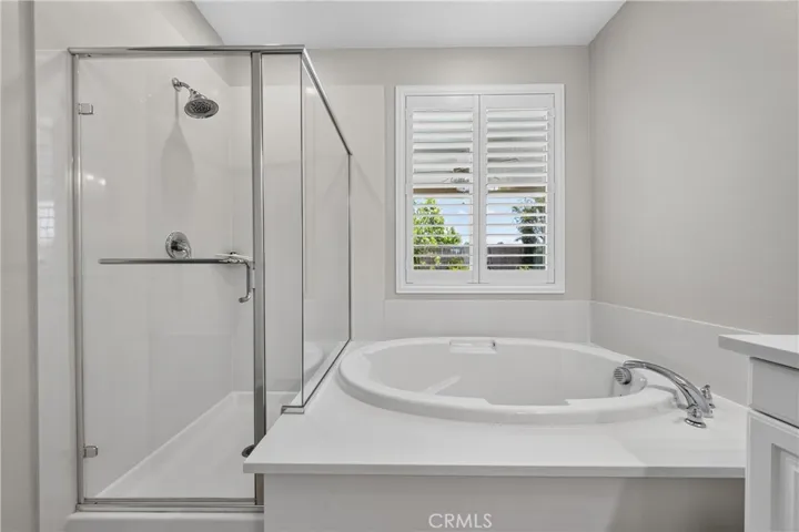 Soaking Tub & Separate Shower