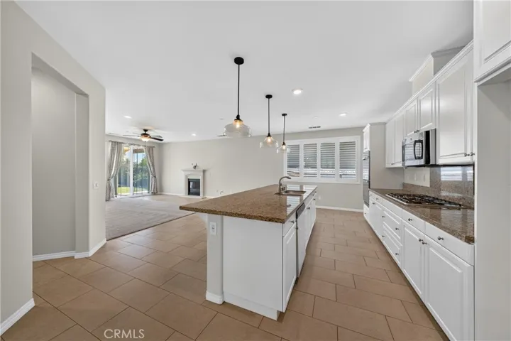 Kitchen Overlooking Living Areas