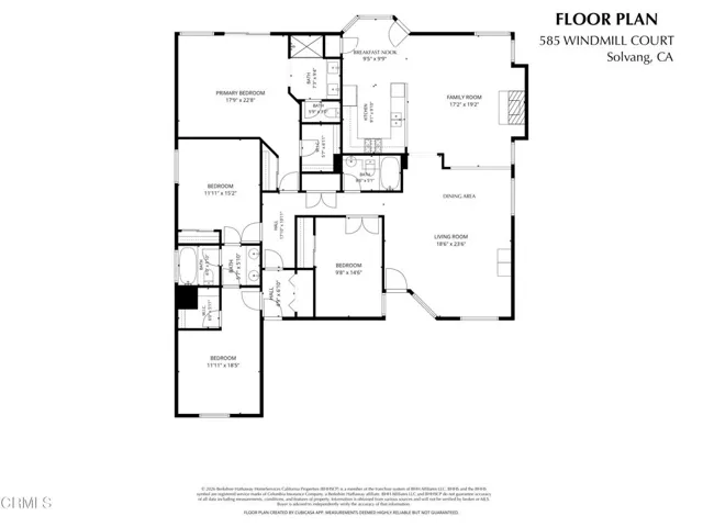 Floor Plan 585 Windmill