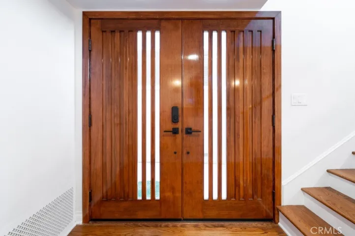 Stunning Mid-Century Inspired Double Doors.