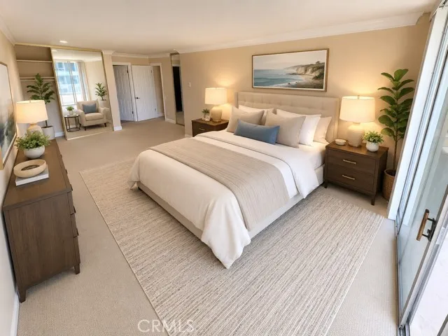 Primary Bedroom Virtually Staged