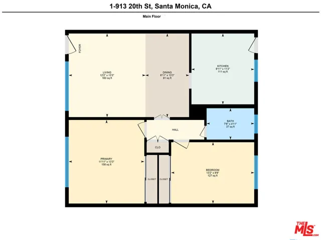 913 20th Street 1, Santa Monica, California 90403