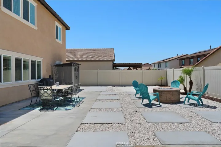 Spacious, pool-sized backyard offering endless possibilities to create your dream outdoor retreat.