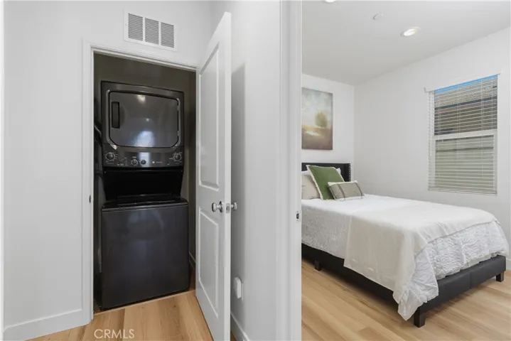 Next-Gen Laundry Closet and Bedroom