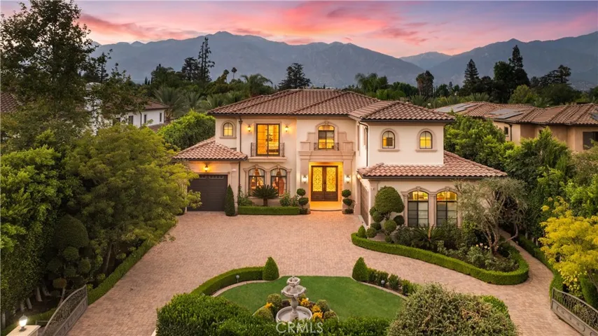 Twilight Front Elevation