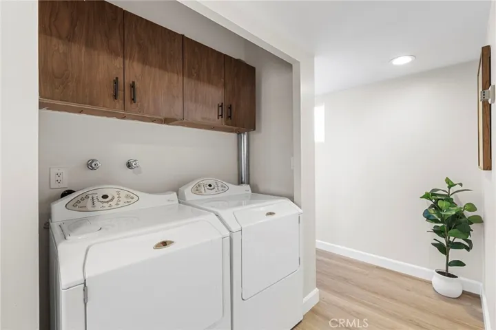 In-unit washer and dryer.