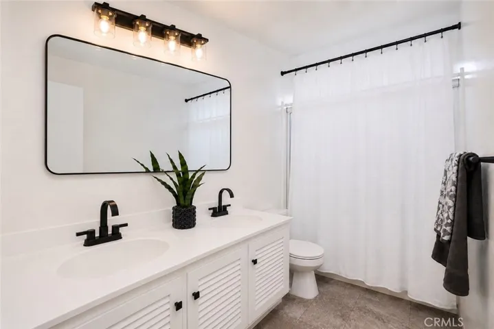 Hallway bathroom