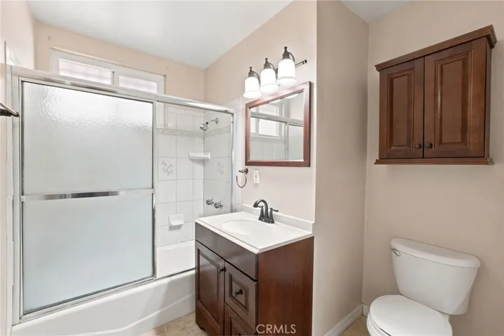 Hallway bathroom