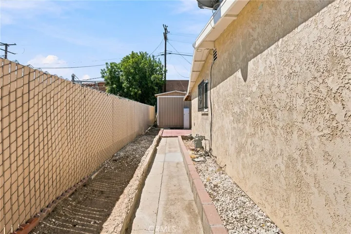 Side of the house