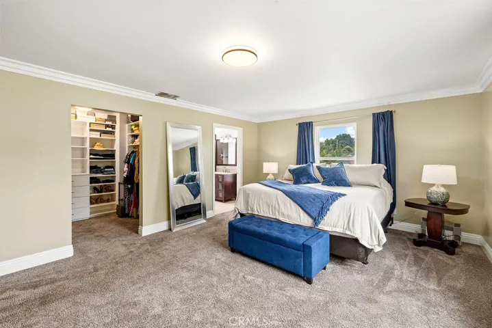 Master Bedroom with Walk-in closet