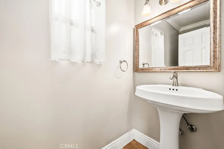 1st Floor Half bath off of Living Room