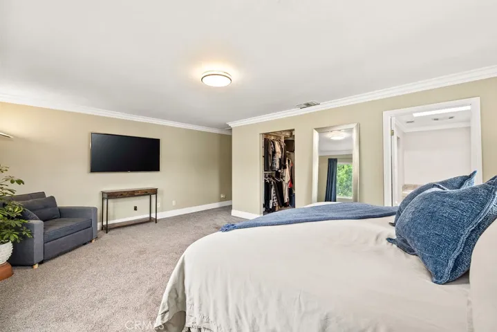 Master Bedroom with Walk-in closet