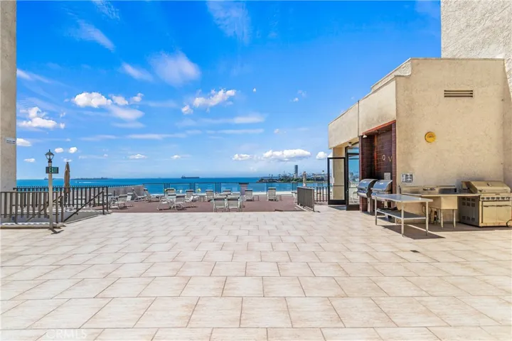 Community bbq area