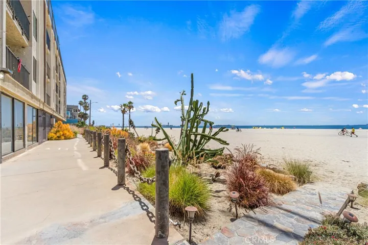 Direct beach access