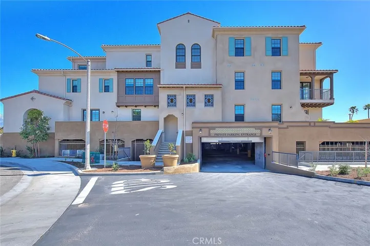 Underground Garage Entrance