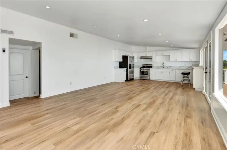Open floor plan.
