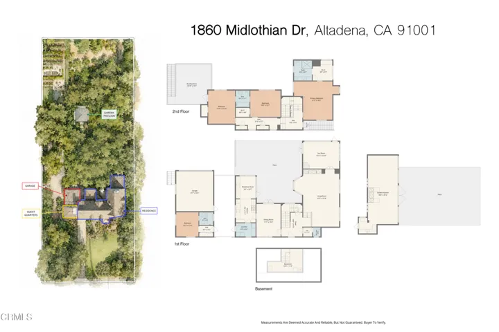 1860 Midlothian Drive, Altadena, California 91001