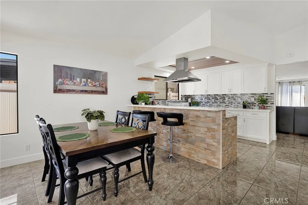 Dining area