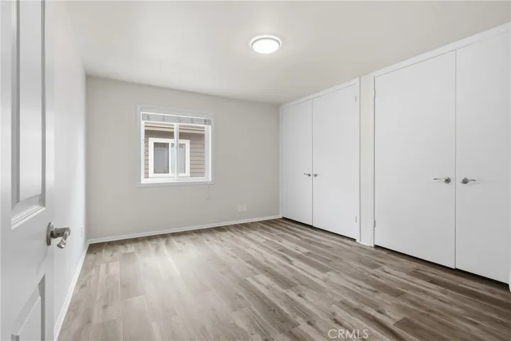 1st bedroom. fantastic closet space