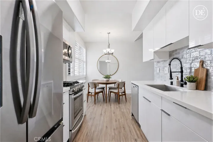 dining/kitchen- virtually staged