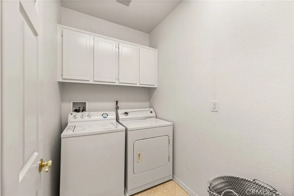 Upstairs laundry room