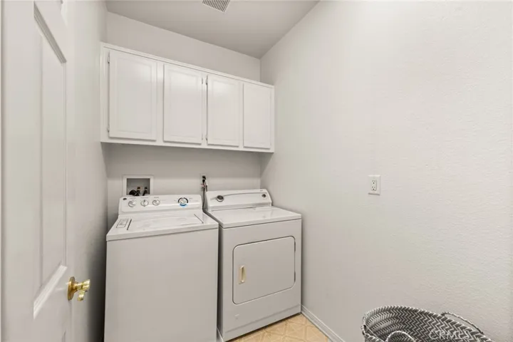 Upstairs laundry room