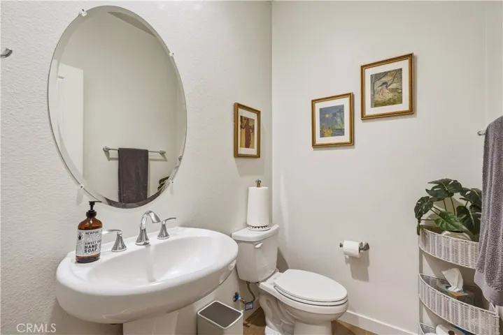 half bath downstairs