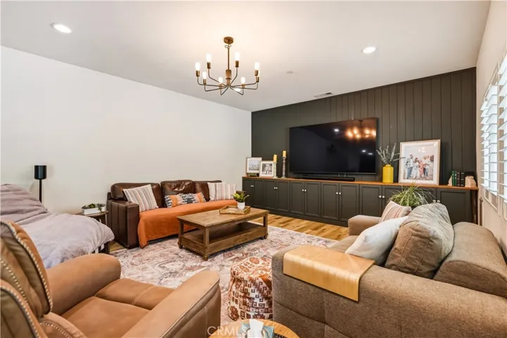 living room view