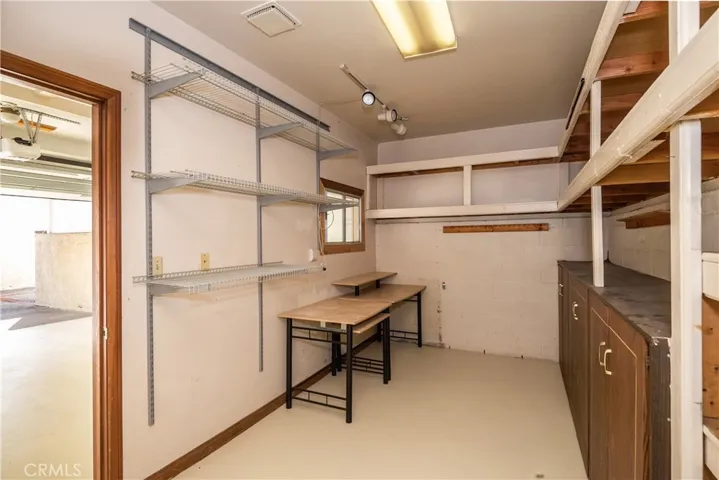The garage workroom from six years ago