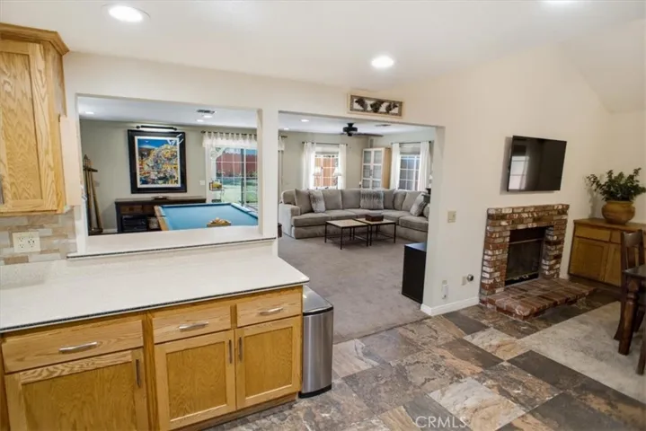 Kitchen & Dining thru to Family