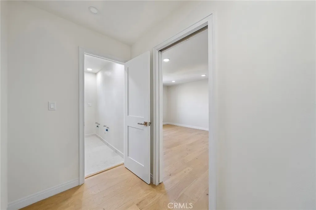 Master closet view