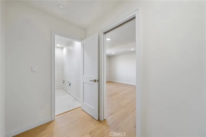 Master closet view