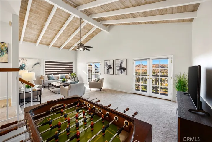 Loft with view balconies