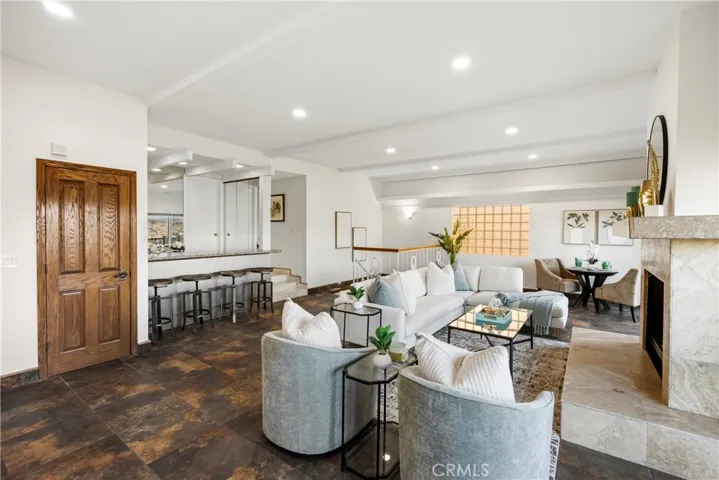 Full Bar in Family Room