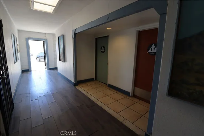 Bathrooms in hallway
