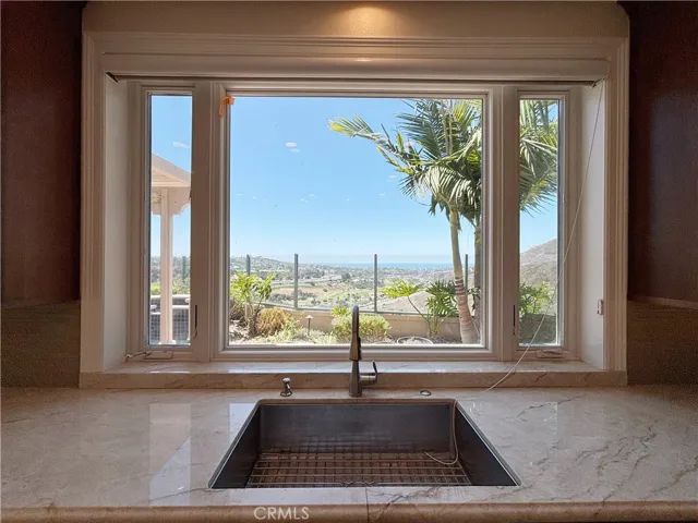 View from kitchen sink