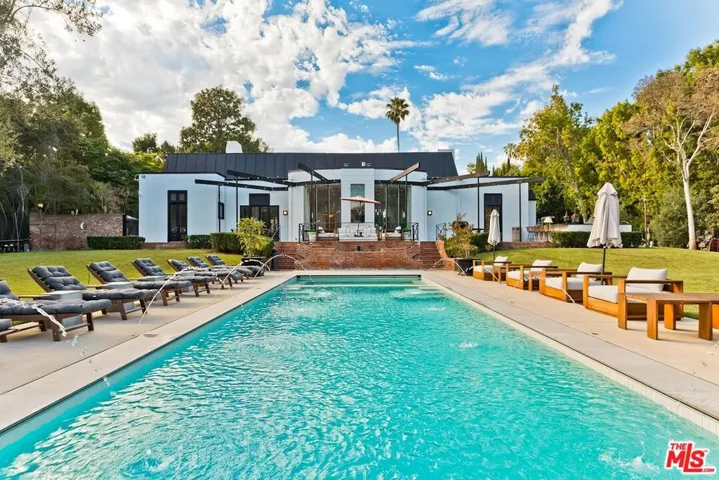 Pool/Spa and House Elevation